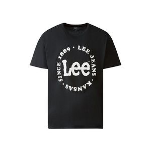 Lee Pánske bavlnené tričko (XL, čierna) vyobraziť