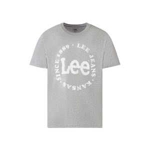 Lee Pánske bavlnené tričko (S, šedá) vyobraziť