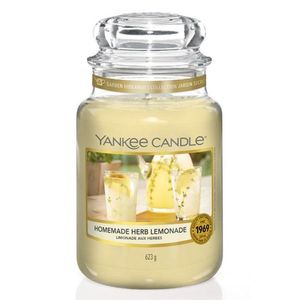 Yankee Candle vonná sviečka Homemade Herb Lemonade veľká vyobraziť