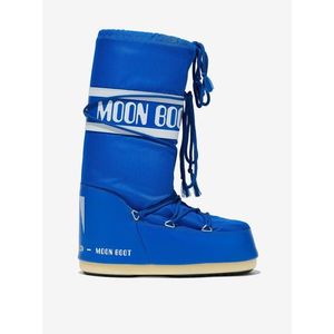 Modré dámske snehule Moon Boot Icon Nylon Moon Boot vyobraziť