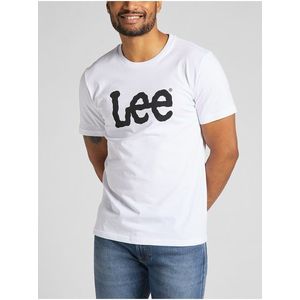 Biele pánske tričko Lee Wobbly vyobraziť