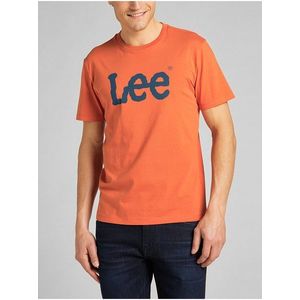 Oranžové pánske tričko Lee Wobbly vyobraziť