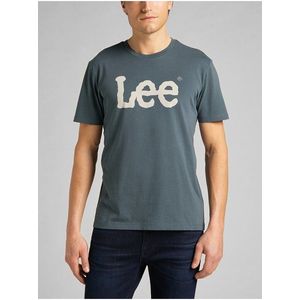 Modré pánske tričko Lee Wobbly vyobraziť