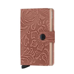 Kožená peňaženka Secrid dámska, ružová farba vyobraziť