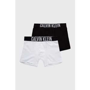 Detské boxerky Calvin Klein Underwear biela farba vyobraziť