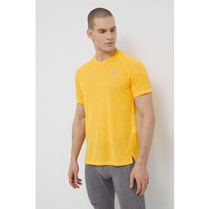 Bežecké tričko Under Armour Streaker žltá farba, jednofarebné vyobraziť