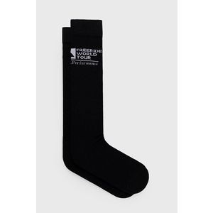 Ponožky s prímesou vlny Peak Performance čierna farba vyobraziť