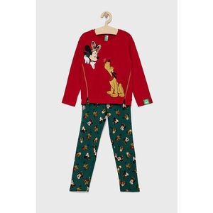 United Colors of Benetton - Detské bavlnené pyžamo x Disney vyobraziť