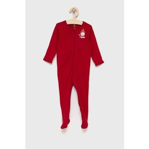 Detský pyžamový overal Name it červená farba, vzorovaný vyobraziť
