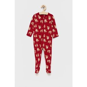 Detský pyžamový overal Name it červená farba, vzorovaný vyobraziť