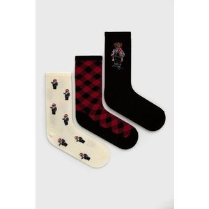 Ponožky Polo Ralph Lauren (3-pack) vyobraziť