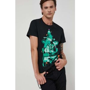 Medicine - Bavlnené tričko Deer Santa by Bartek Bojarczuk vyobraziť