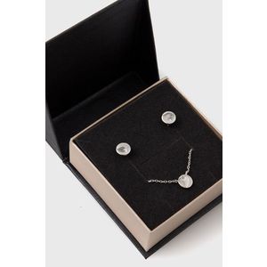 Answear Lab - Strieborný náhrdelník a náušnice vyobraziť