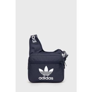 Malá taška adidas Originals tmavomodrá farba vyobraziť