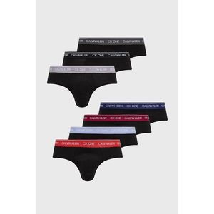 Slipy Calvin Klein Underwear (7-pack) čierna farba vyobraziť
