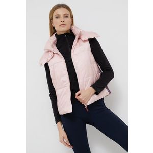 Ružová zimná bunda/vesta vyobraziť