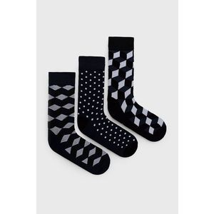 Ponožky Jack & Jones (5-pack) tmavomodrá farba vyobraziť