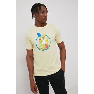 Bavlnené tričko Billabong x The Simpsons s potlačou vyobraziť