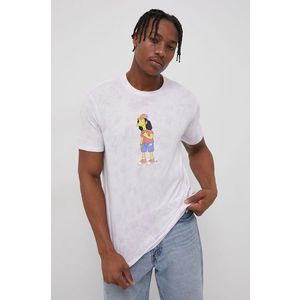 Bavlnené tričko Billabong x The Simpsons vzorované vyobraziť