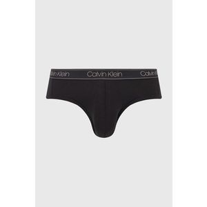 Slipy Calvin Klein Underwear čierna farba vyobraziť