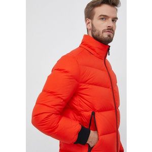 Páperová bunda Boss Casual červená farba, zimná vyobraziť