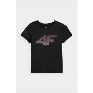 Detské tričko 4F čierna farba vyobraziť