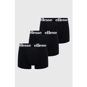 Boxerky Ellesse (3-pack) SHAY0614-011, čierna farba vyobraziť