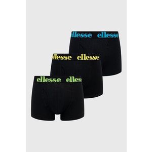 Boxerky Ellesse (3-pack) čierna farba vyobraziť