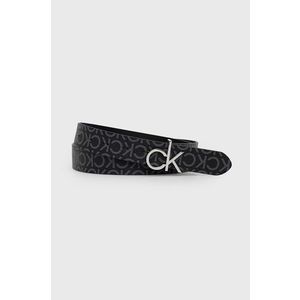 Opasok Calvin Klein dámsky, čierna farba vyobraziť