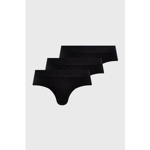 Slipy Superdry (3-pack) čierna farba vyobraziť