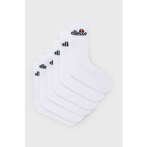 Ponožky Ellesse (6-pack) biela farba vyobraziť