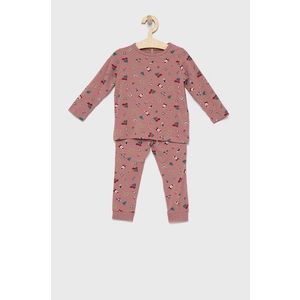 Detské pyžamo Name it ružová farba, vzorované vyobraziť