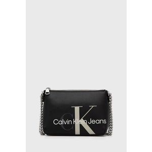 Kabelka Calvin Klein Jeans čierna farba vyobraziť