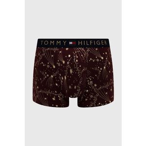 Boxerky Tommy Hilfiger pánske, bordová farba vyobraziť