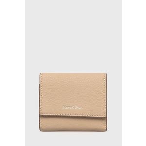 Kožená peňaženka Marc O'Polo dámska, priehľadná farba vyobraziť
