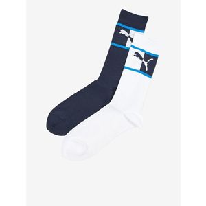 Blocked Logo Sock Ponožky 2 páry Puma vyobraziť