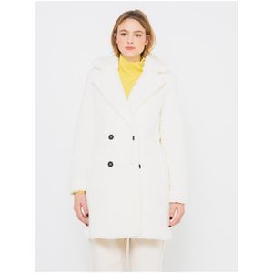Kabáty pre ženy CAMAIEU - biela vyobraziť