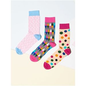 Sada troch párov dámskych vzorovaných ponožiek ZOOT.lab vyobraziť