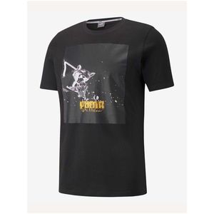 Čierne pánske tričko Puma Qualifier vyobraziť