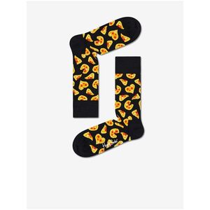Ponožky pre ženy Happy Socks - čierna, žltá vyobraziť