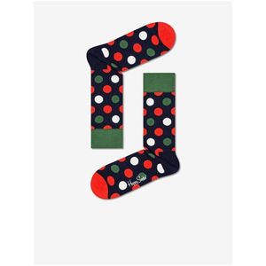 Ponožky pre ženy Happy Socks - čierna, červená, biela vyobraziť
