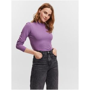 Topy a tričká pre ženy VERO MODA - fialová vyobraziť