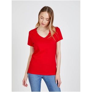 Červené dámske tričko SAM 73 Una vyobraziť