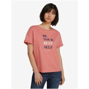 Ružové dámske tričko Tom Tailor vyobraziť