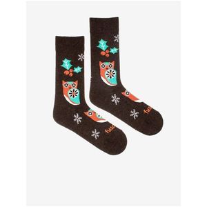 Ponožky pre ženy Fusakle - hnedá vyobraziť