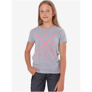Svetlošedé dievčenské tričko s potlačou SAM 73 vyobraziť