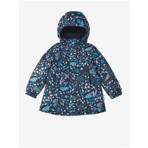 Modrá detská vzorovaná bunda s odopínacou kapucou Reima Toki vyobraziť