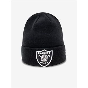 Čierna pánska rebrovaná zimná čiapka New Era NFL Essential vyobraziť