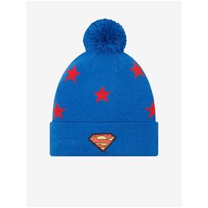 Červeno-modrá chlapčenská vzorovaná čiapka New Era Star Bobble vyobraziť