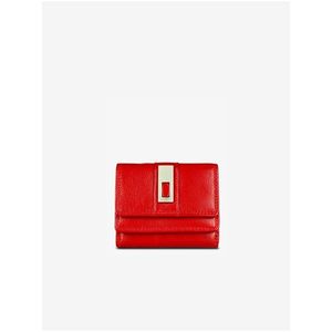 Červená dámska kožená peňaženka KARA vyobraziť